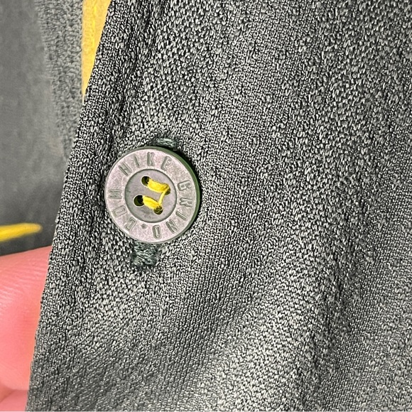 Nike Team Dri-Fit Oregon Ducks Polo Size Medium Green University Of Oregon EUC - Picture 10 of 16